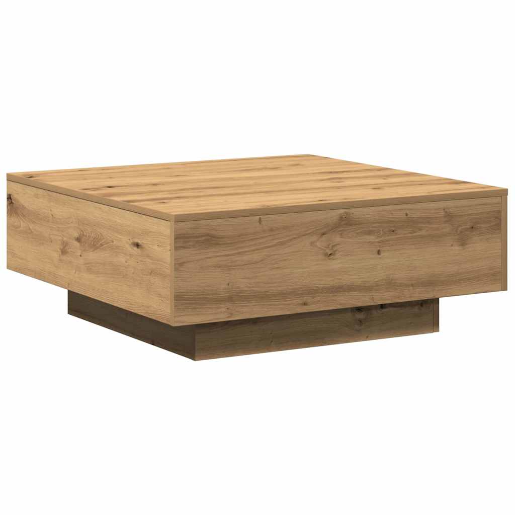 Τραπεζάκι σαλονιού Artisan Oak 80 x 80 x 31 cm - Pakobazaar
