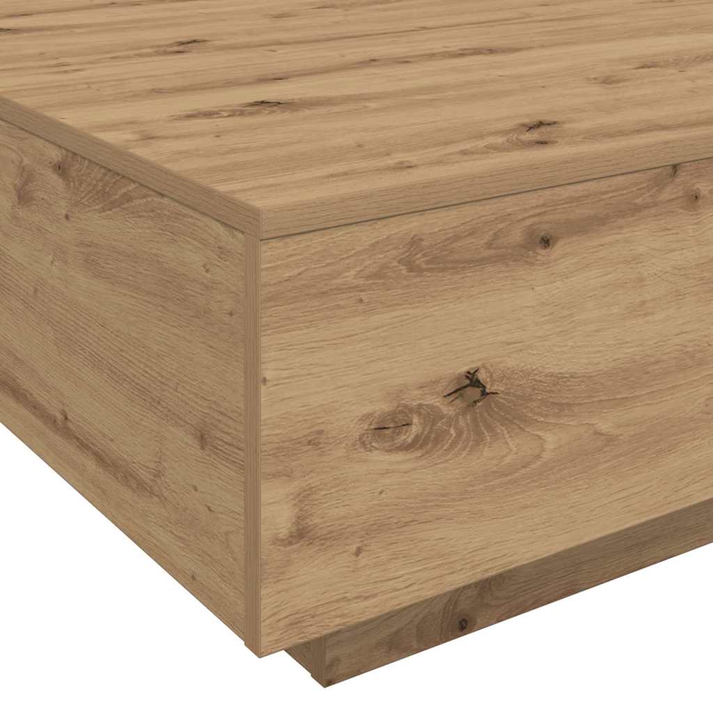 Τραπεζάκι σαλονιού Artisan Oak 80 x 80 x 31 cm - Pakobazaar