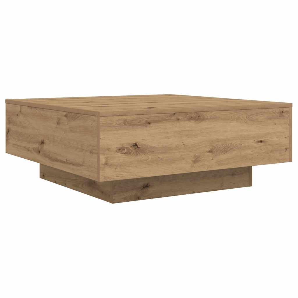 Τραπεζάκι σαλονιού Artisan Oak 80 x 80 x 31 cm - Pakobazaar