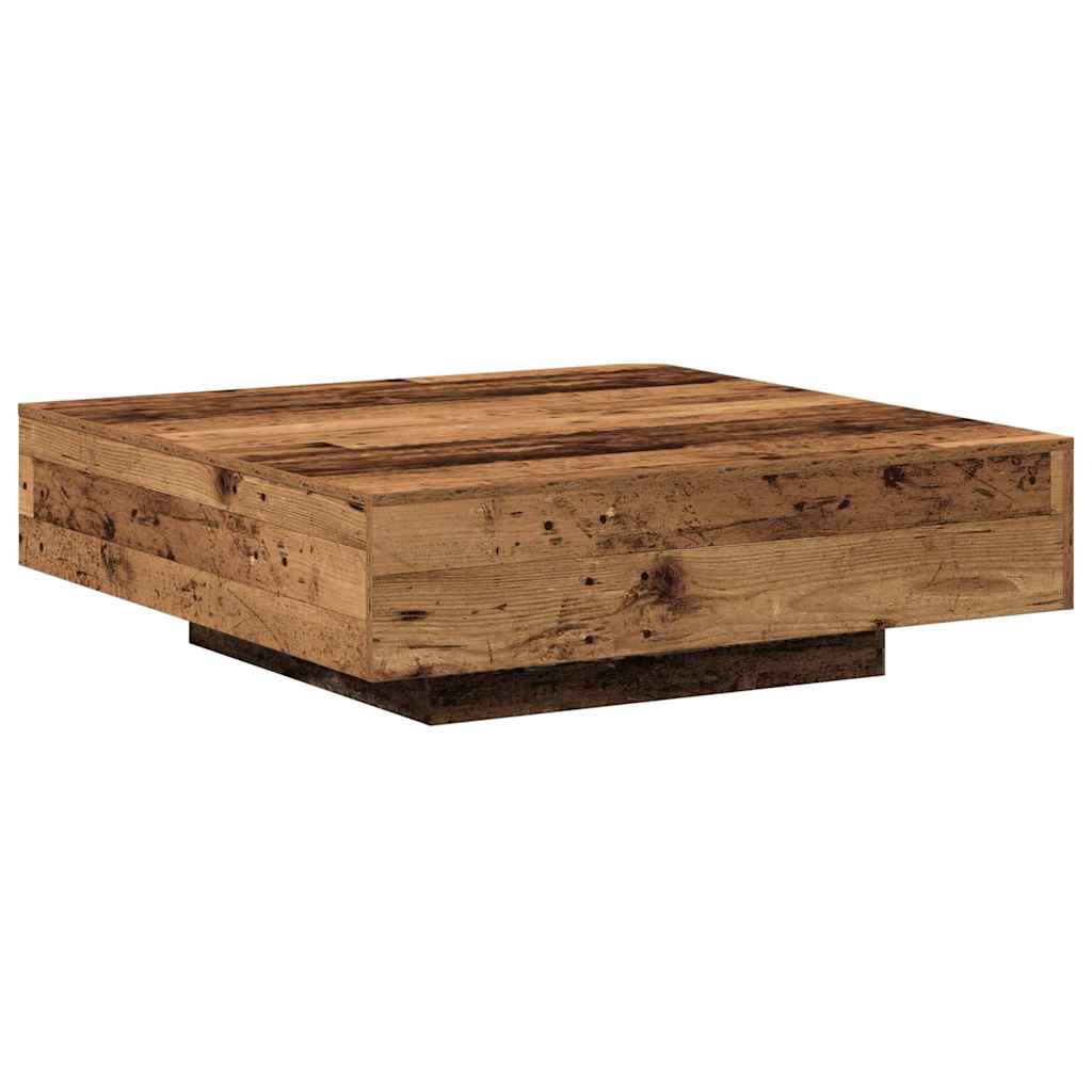 Τραπεζάκι σαλονιού Παλιό Ξύλο 100 x 100 x 31 cm - Pakobazaar