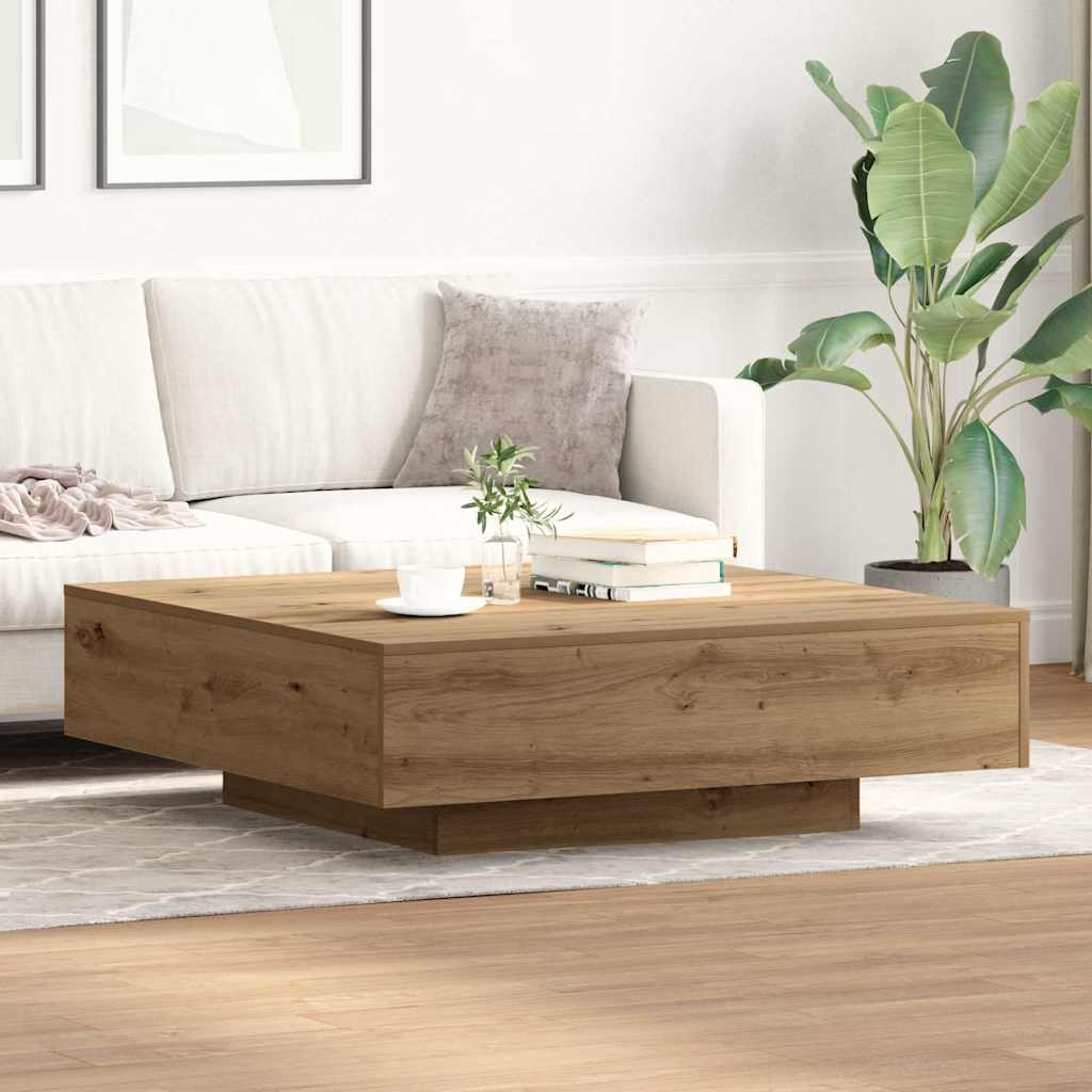 Τραπεζάκι σαλονιού Artisan Oak 100 x 100 x 31 cm - Pakobazaar