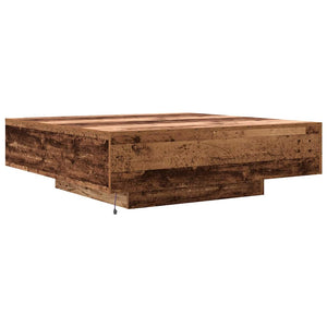Τραπεζάκι σαλονιού Παλιό ξύλο 100 x 100 x 31 cm - Pakobazaar