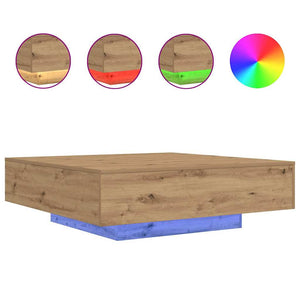 Τραπεζάκι σαλονιού Artisan Oak 100 x 100 x 31 cm - Pakobazaar