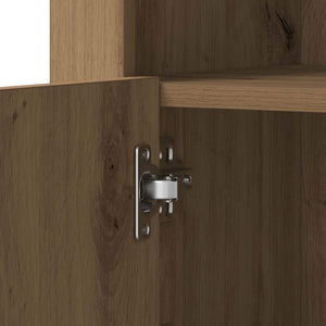 Πλευρικό Τραπέζι LED 2 pcs Artisan Oak 41 x 37 x 67 εκ - Pakobazaar