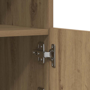 Πλευρικό Τραπέζι LED Artisan Oak 41 x 37 x 67 εκ - Pakobazaar