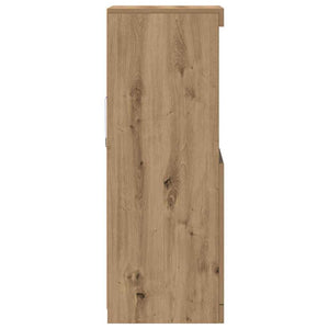 Πλευρικό Τραπέζι LED Artisan Oak 41 x 37 x 100 εκ - Pakobazaar