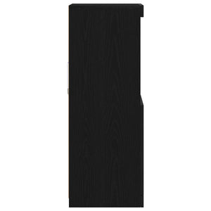 Πλευρικό Τραπέζι LED Μαύρη Οξυά 41 x 37 x 100 εκ - Pakobazaar