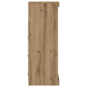 Πλευρικό Τραπέζι LED Artisan Oak 41 x 37 x 100 εκ - Pakobazaar