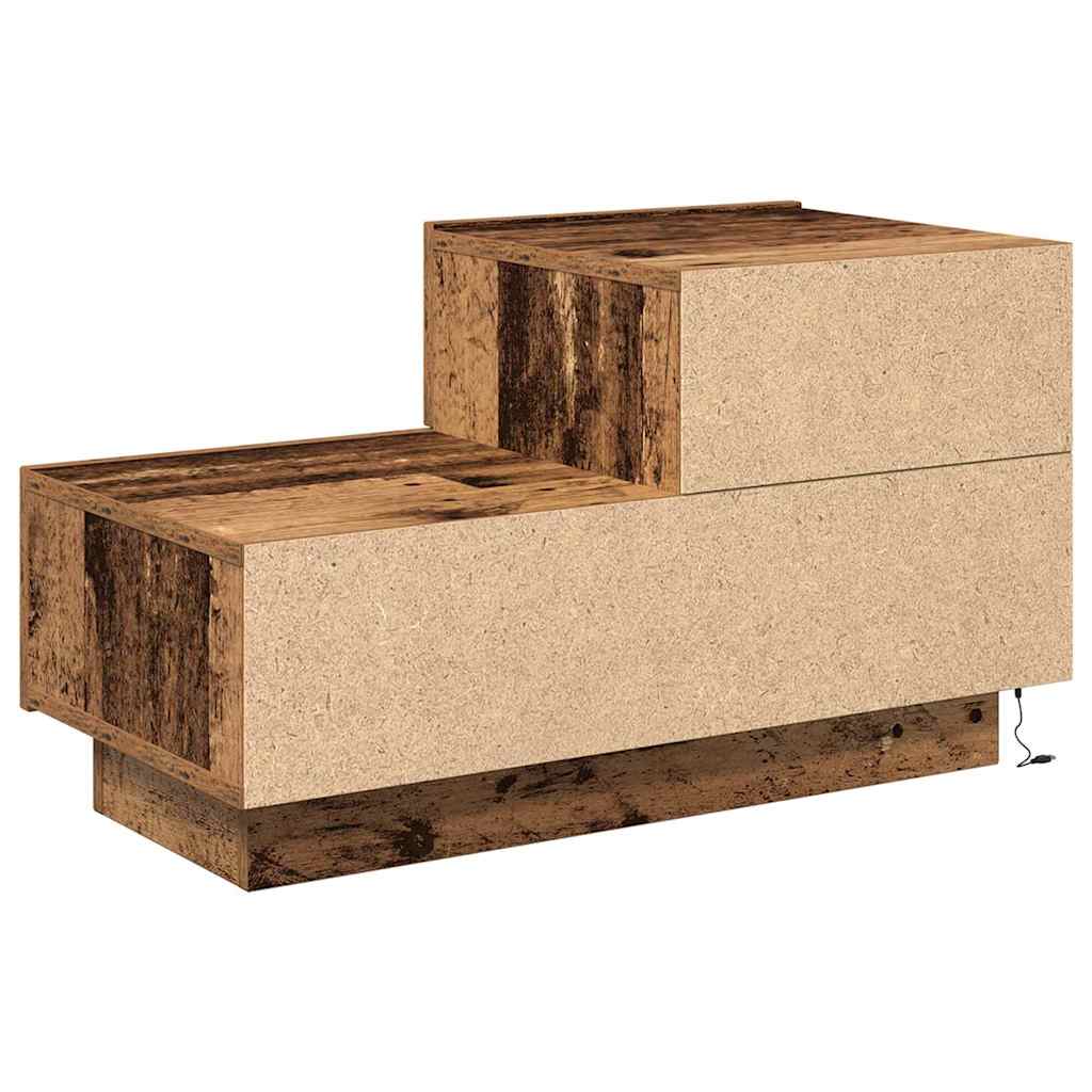 Κομοδίνο Παλιό ξύλο 70 x 36 x 40,5 εκ. Επεξεργασμένο ξύλο - Pakobazaar