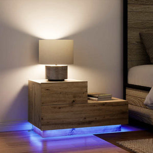 Κομοδίνο Artisan Oak 70 x 36 x 40,5 εκ. Επεξεργασμένο ξύλο - Pakobazaar