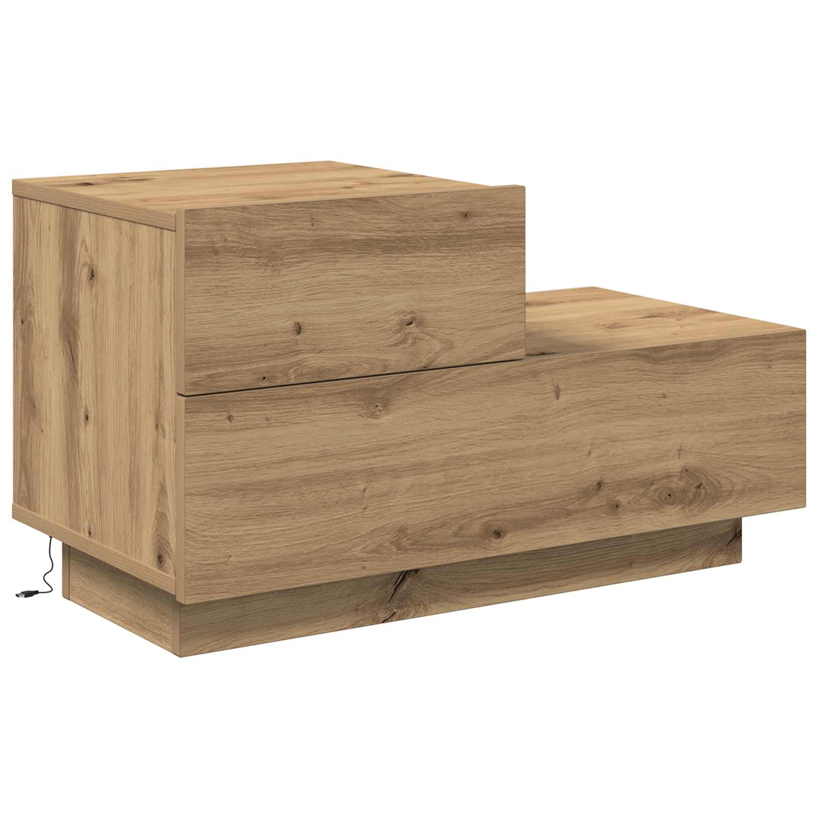 Κομοδίνο Artisan Oak 70 x 36 x 40,5 εκ. Επεξεργασμένο ξύλο - Pakobazaar