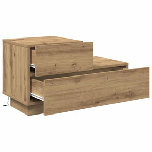 Κομοδίνο Artisan Oak 70 x 36 x 40,5 εκ. Επεξεργασμένο ξύλο - Pakobazaar