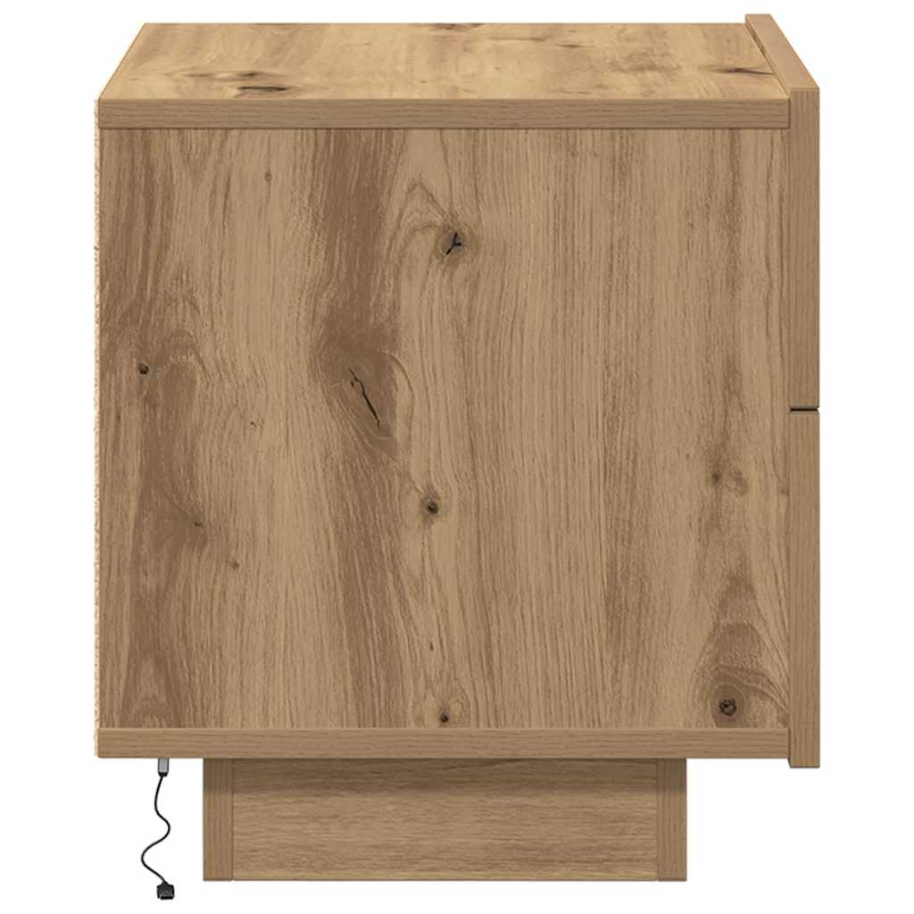 Κομοδίνο Artisan Oak 70 x 36 x 40,5 εκ. Επεξεργασμένο ξύλο - Pakobazaar