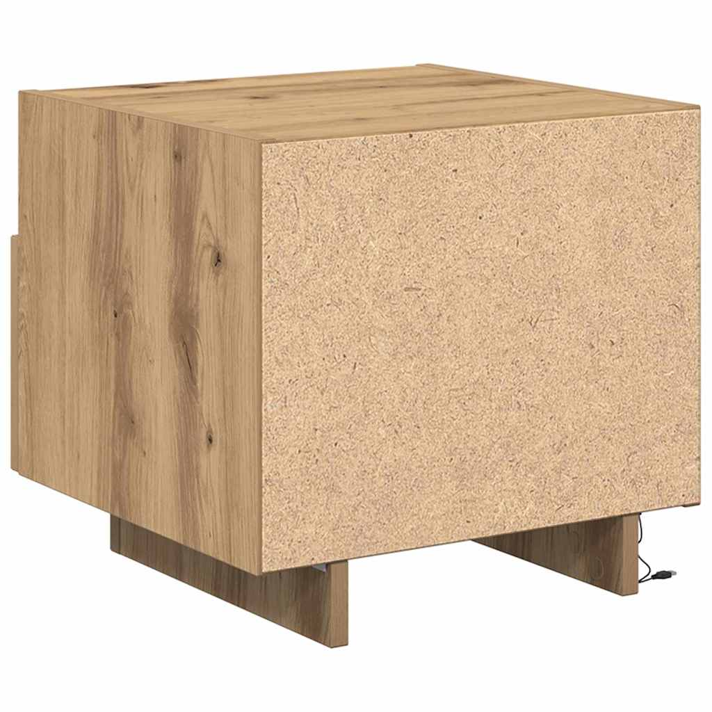 Κομοδίνο Artisan Oak 40 x 39 x 37 εκ Επεξεργασμένο ξύλο - Pakobazaar