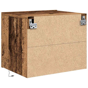 Κομοδίνο 2 pcs Παλιό ξύλο 50 x 39 x 41 εκ. Επεξεργασμένο ξύλο - Pakobazaar
