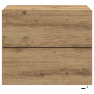 Κομοδίνο Artisan Oak 50 x 39 x 41 εκ. Επεξεργασμένο ξύλο - Pakobazaar