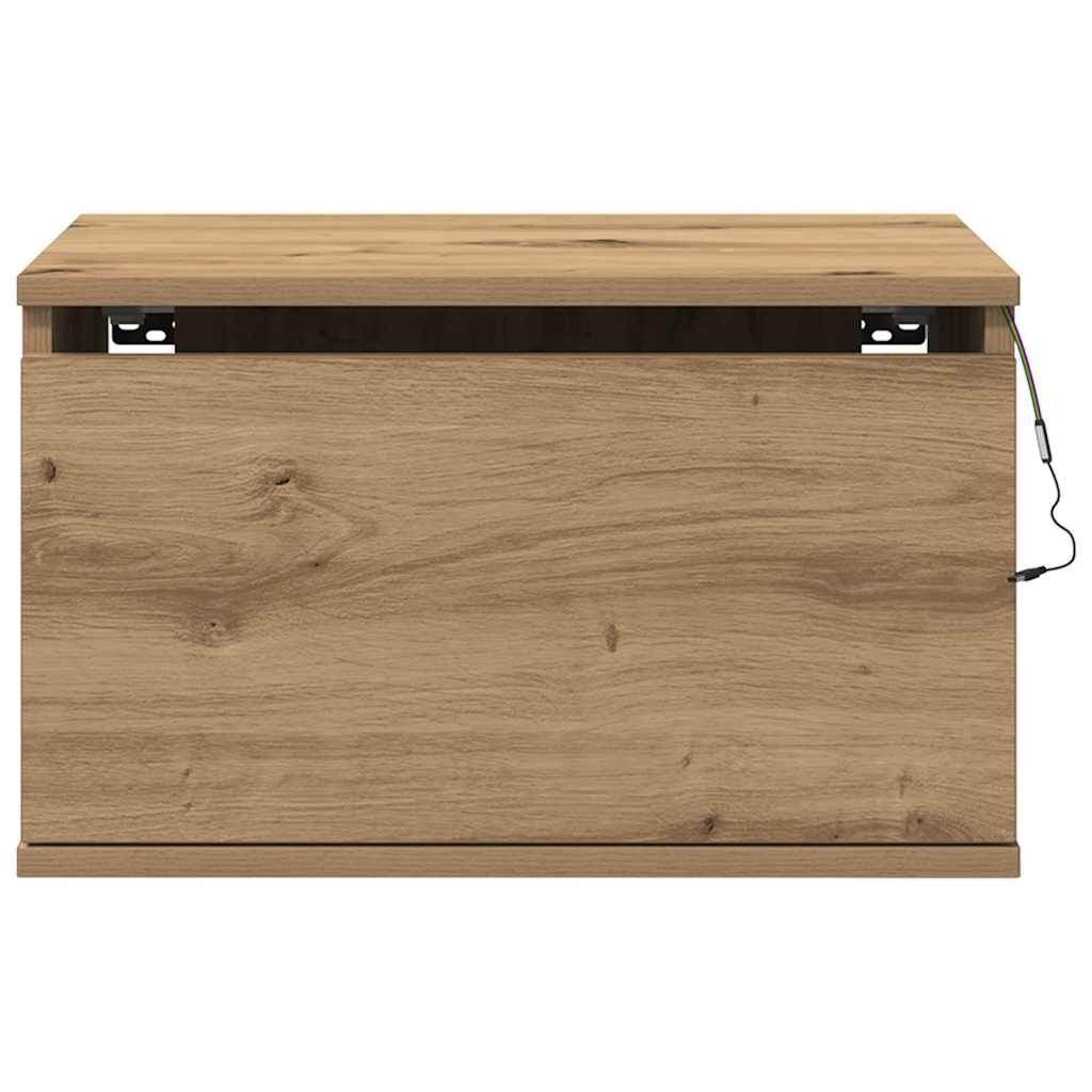 Τοίχου κομοδίνο Artisan Oak 50 x 36 x 30 εκ Επεξεργασμένο ξύλο - Pakobazaar