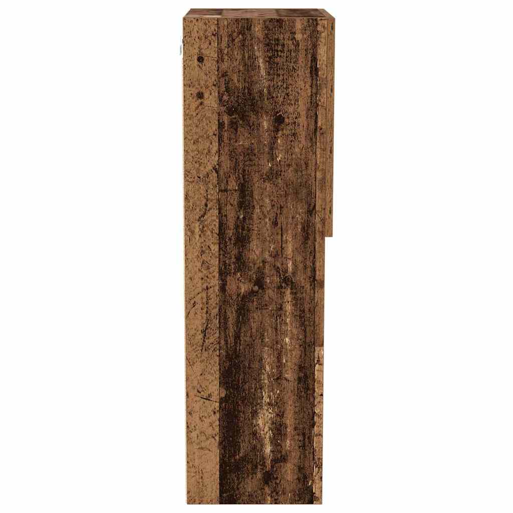 Σετ επίπλου τηλεόρασης Επιτοίχιο Παλιό ξύλο 40,5 x 30 x 102 εκ. - Pakobazaar