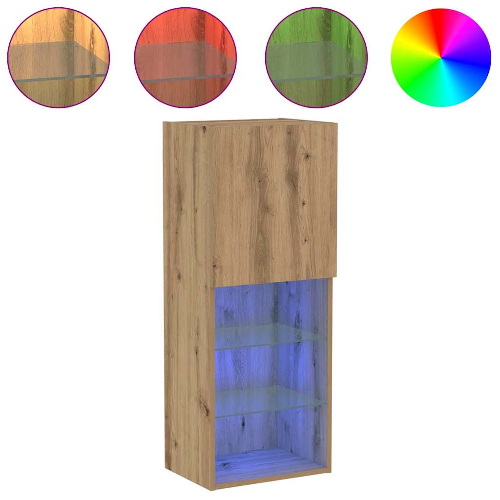 Σετ επίπλου τηλεόρασης Artisan Oak 40,5 x 30 x 102 εκ. - Pakobazaar