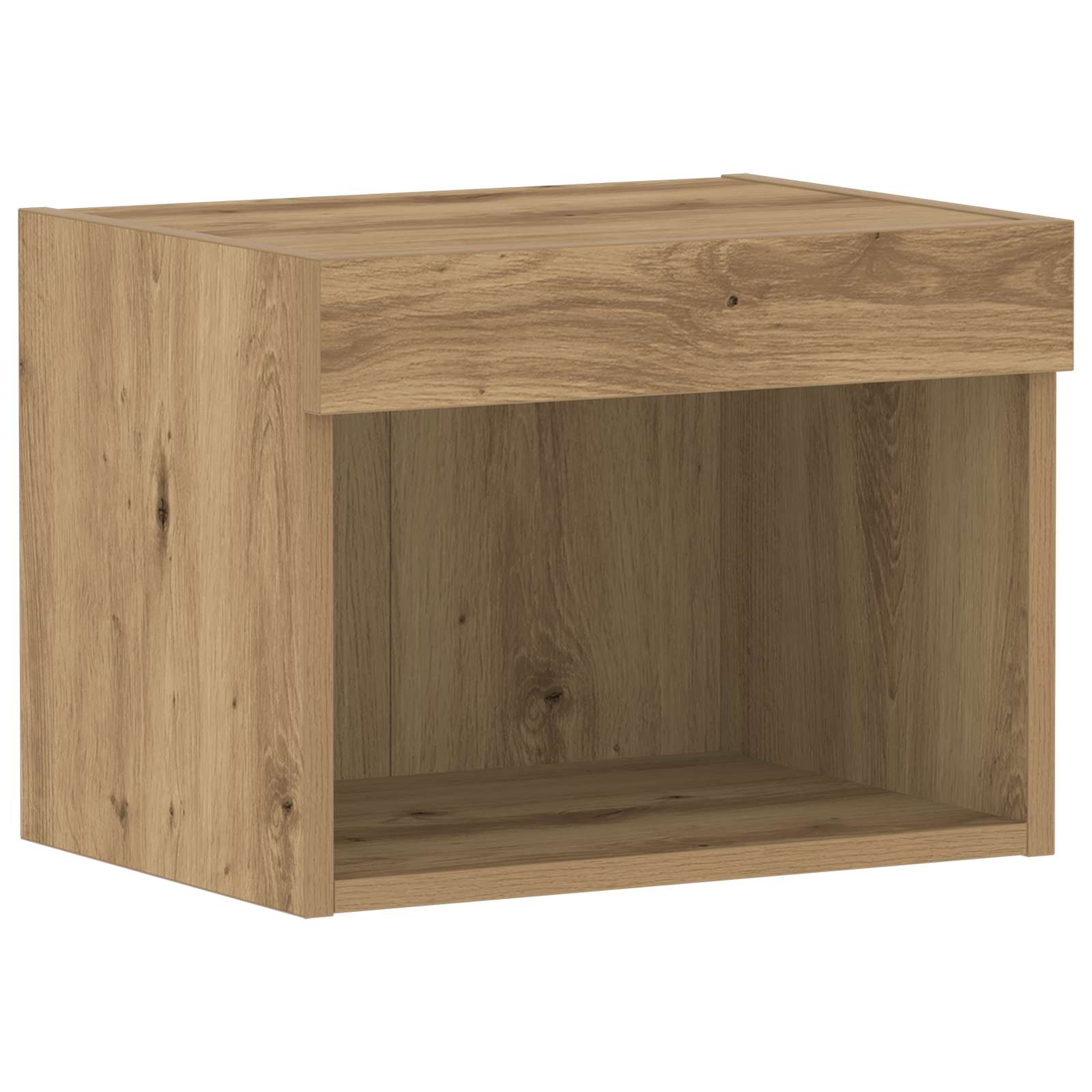 Σετ επίπλου τηλεόρασης με led Artisan Oak 40 x 30 x 30 εκ - Pakobazaar