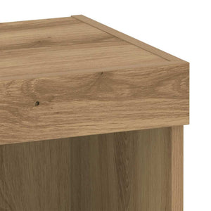 Σετ επίπλου τηλεόρασης με led 2 pcs Artisan Oak 40 x 30 x 30 εκ - Pakobazaar