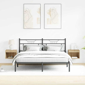 Σετ επίπλου τηλεόρασης με led 2 pcs Artisan Oak 40 x 30 x 30 εκ - Pakobazaar