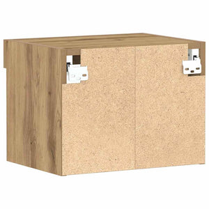 Σετ επίπλου τηλεόρασης με led 2 pcs Artisan Oak 40 x 30 x 30 εκ - Pakobazaar