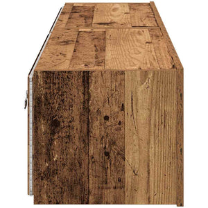 Ντουλάπι Τηλεόρασης Τοίχου 2 pcs Παλιό Ξύλο 80 x 35 x 31 cm - Pakobazaar