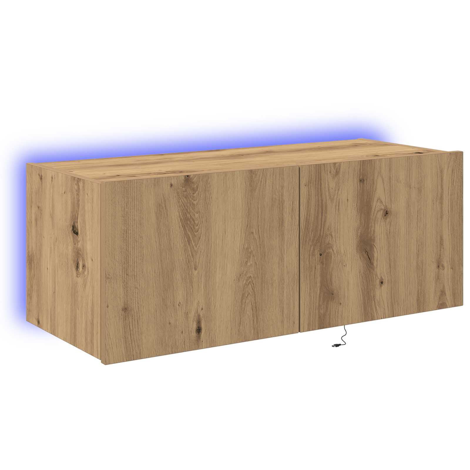 Ντουλάπι Τηλεόρασης Τοίχου Artisan Oak 80 x 35 x 31 cm - Pakobazaar