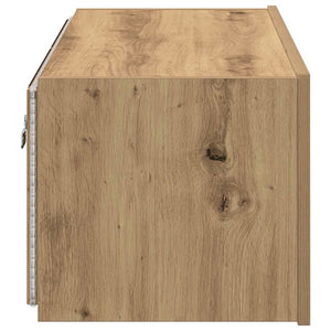 Ντουλάπι Τηλεόρασης Τοίχου Artisan Oak 80 x 35 x 31 cm - Pakobazaar
