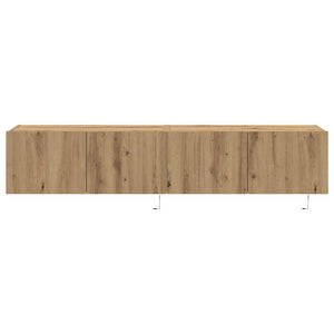 Ντουλάπι Τηλεόρασης Τοίχου 2 pcs Artisan Oak 80 x 35 x 31 cm - Pakobazaar