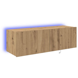 Ντουλάπι Τηλεόρασης Τοίχου Artisan Oak 100 x 35 x 31 cm - Pakobazaar