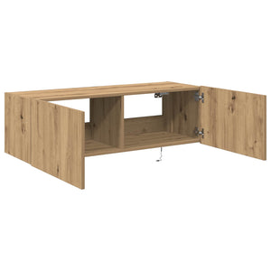 Ντουλάπι Τηλεόρασης Τοίχου Artisan Oak 100 x 35 x 31 cm - Pakobazaar