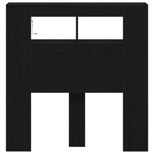 LED κεφαλάρι με ράφι Μαύρη Οξυά 100 x 18,5 x 103,5 εκ. - Pakobazaar
