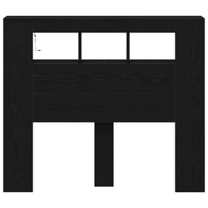 LED κεφαλάρι με ράφι Μαύρη Οξυά 120 x 18,5 x 103,5 εκ - Pakobazaar