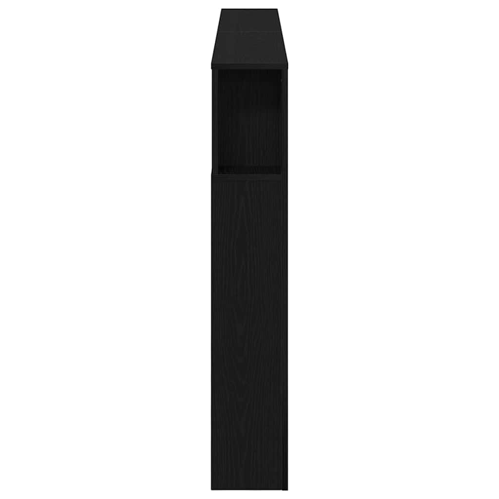 LED κεφαλάρι με ράφι Μαύρη Οξυά 180 x 18,5 x 103,5 cm - Pakobazaar