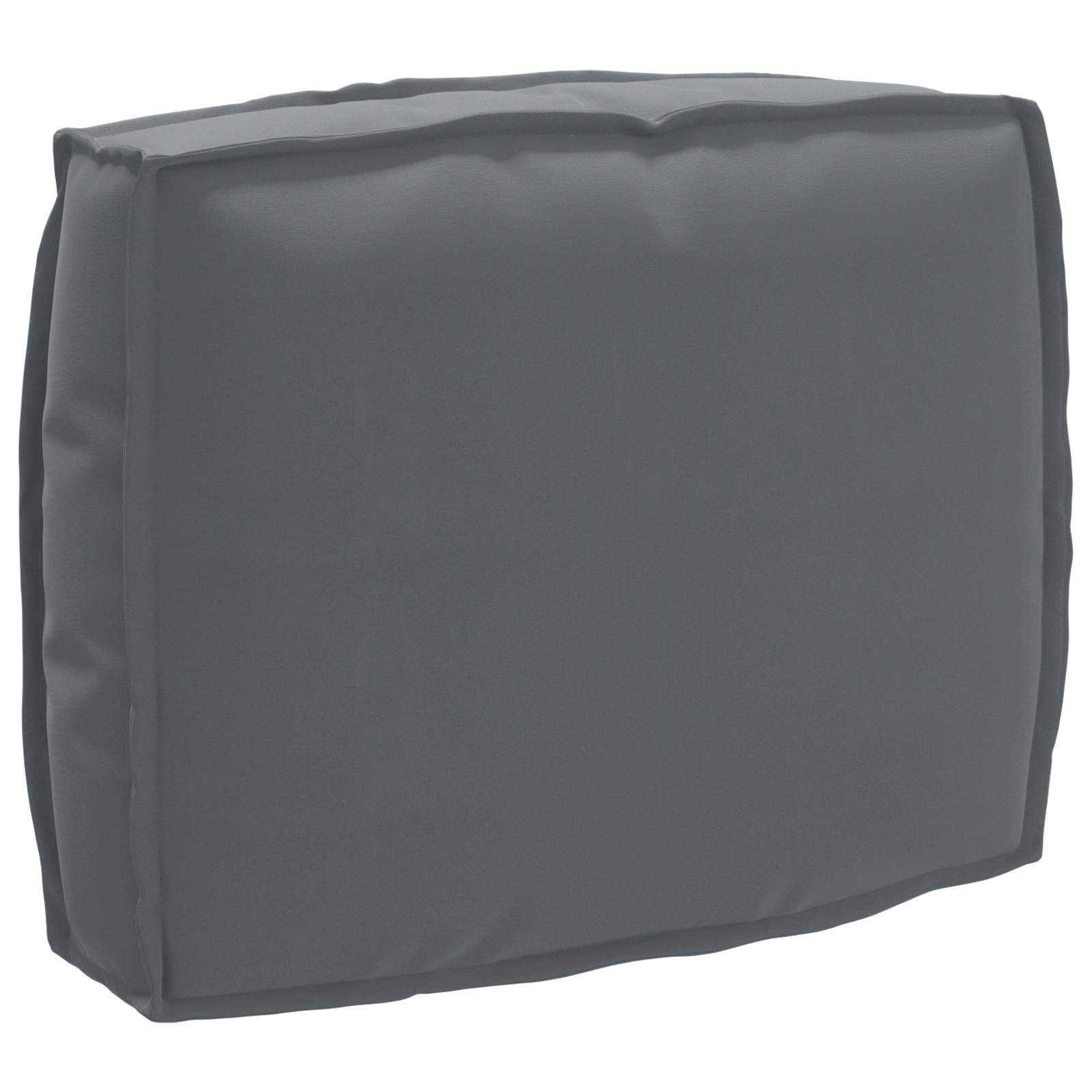 Μαξιλάρι Ανθρακί 50 x 40 x 12 cm Ύφασμα Όξφορντ