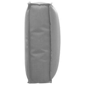 Μαξιλάρι Γκρι 50 x 40 x 12 cm Ύφασμα Όξφορντ - Pakobazaar