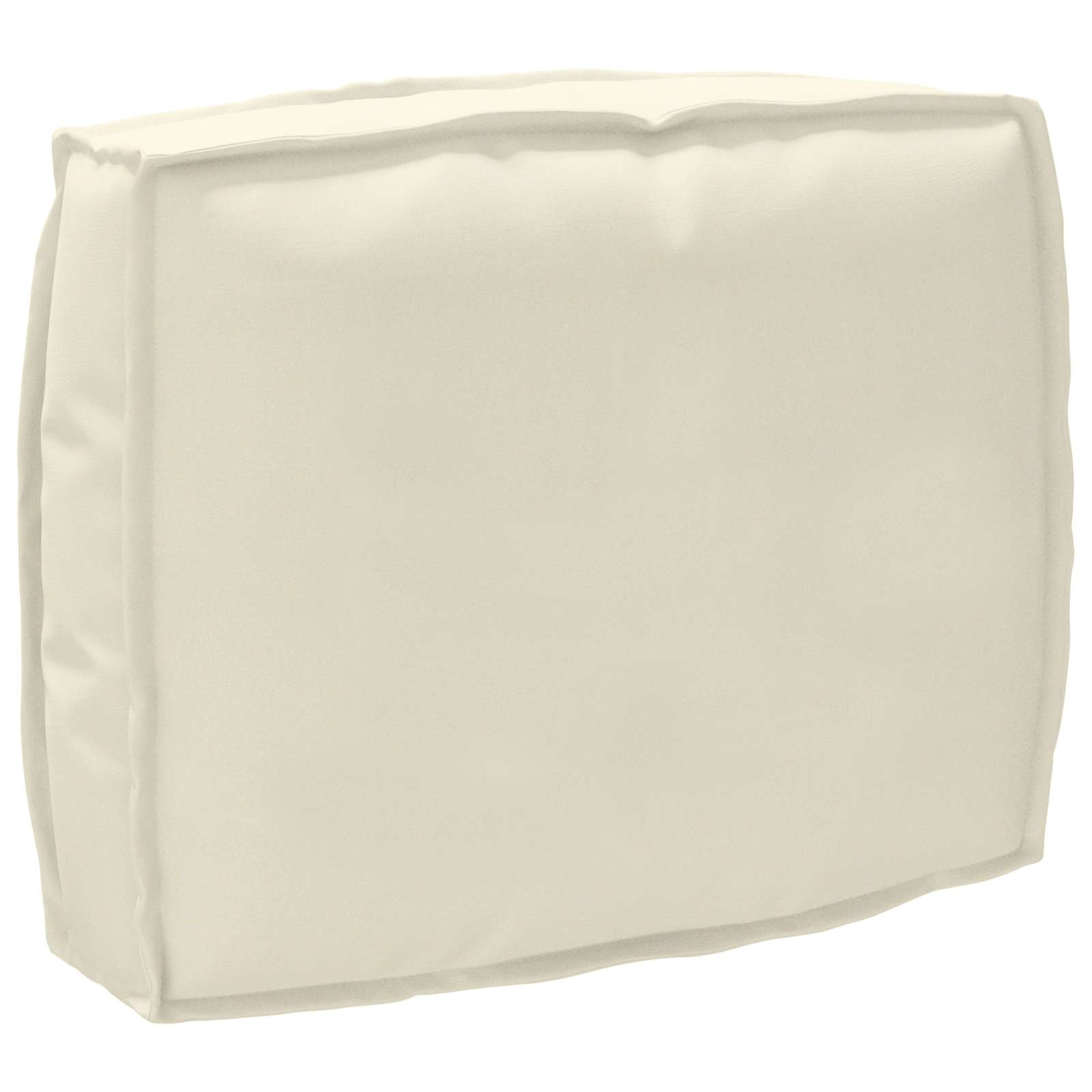 Μαξιλάρι Κρεμ 50 x 40 x 12 cm Ύφασμα Όξφορντ