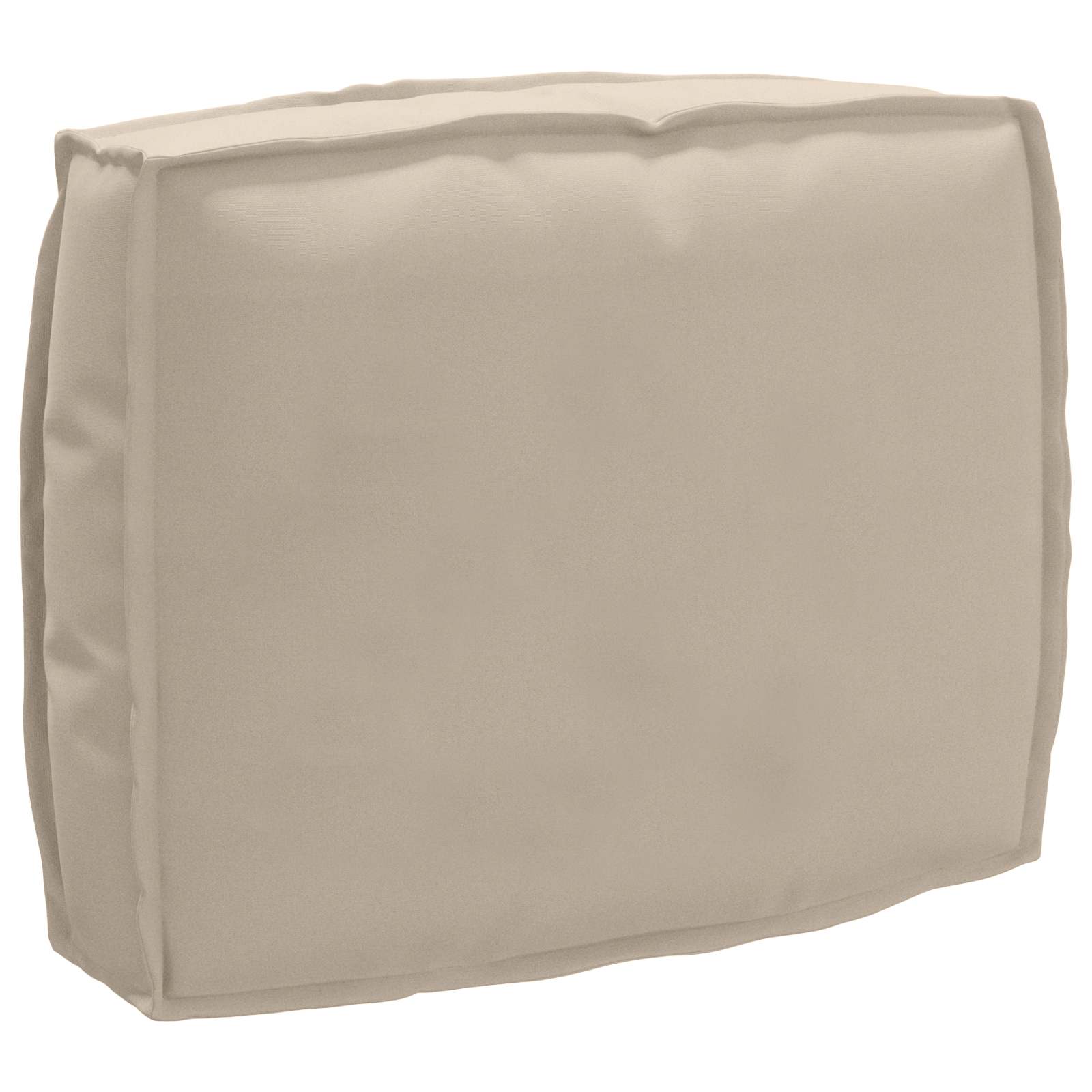 Μαξιλάρι Taupe 50 x 40 x 12 cm Ύφασμα Όξφορντ - Pakobazaar