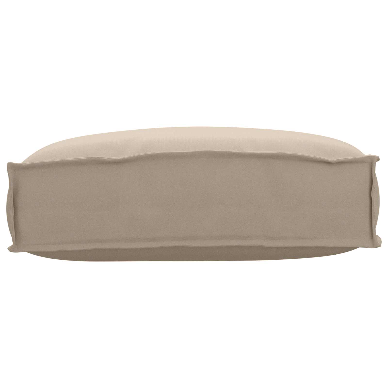 Μαξιλάρι Taupe 50 x 40 x 12 cm Ύφασμα Όξφορντ - Pakobazaar