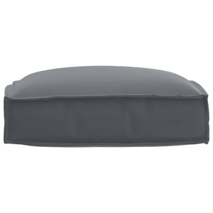 Μαξιλάρι Ανθρακί 50 x 50 x 12 cm Ύφασμα Όξφορντ - Pakobazaar