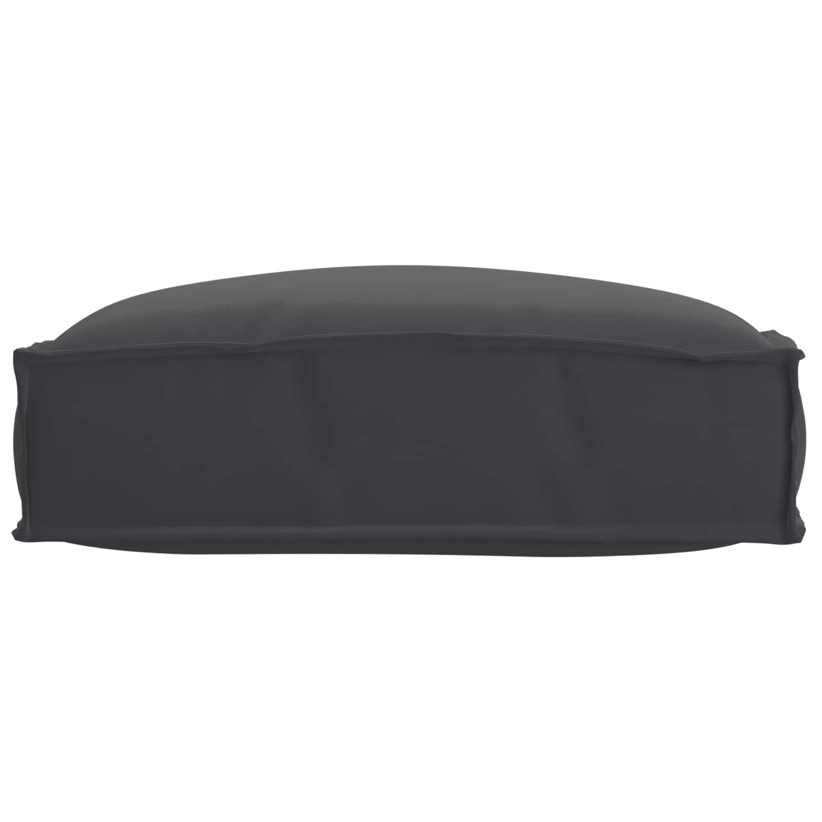 Μαξιλάρι Μαύρο 50 x 50 x 12 cm Ύφασμα Όξφορντ - Pakobazaar