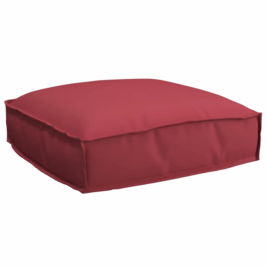 Μαξιλάρι Κόκκινο 50 x 50 x 12 cm Ύφασμα Όξφορντ - Pakobazaar