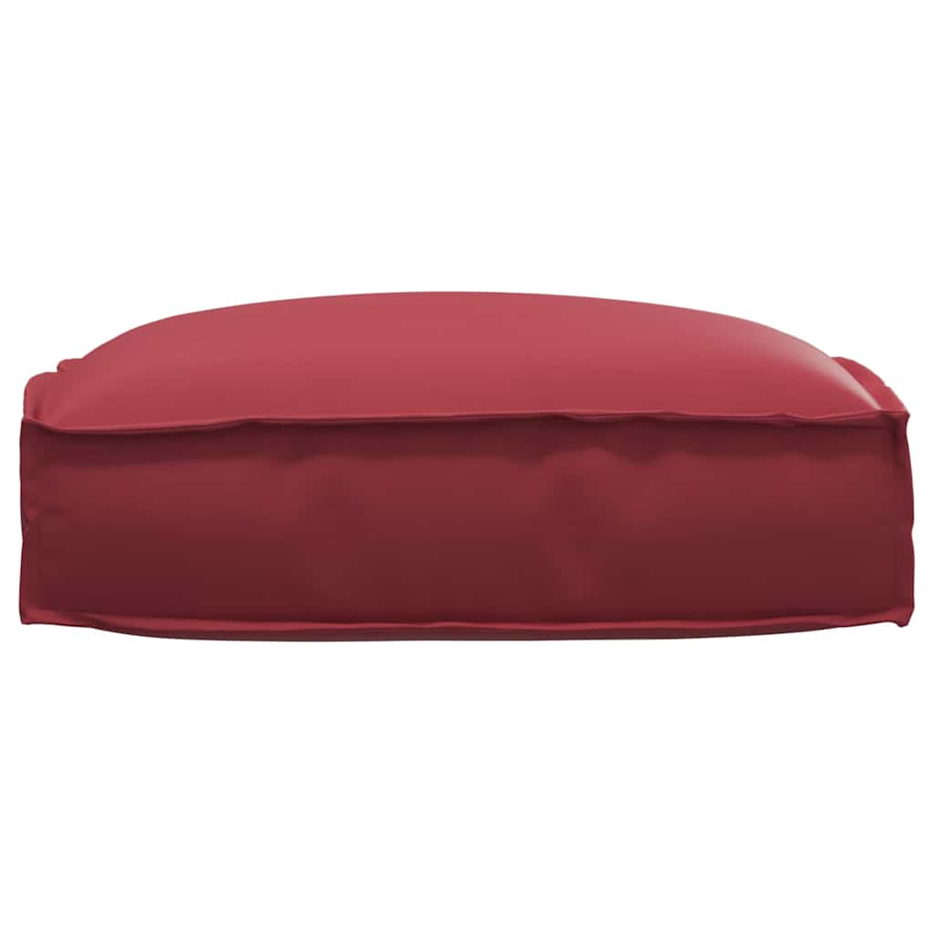 Μαξιλάρι Κόκκινο 50 x 50 x 12 cm Ύφασμα Όξφορντ - Pakobazaar