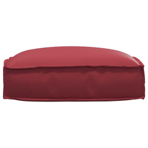 Μαξιλάρι Κόκκινο 50 x 50 x 12 cm Ύφασμα Όξφορντ - Pakobazaar