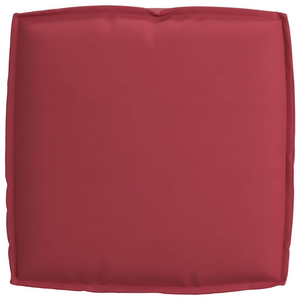 Μαξιλάρι Κόκκινο 50 x 50 x 12 cm Ύφασμα Όξφορντ - Pakobazaar