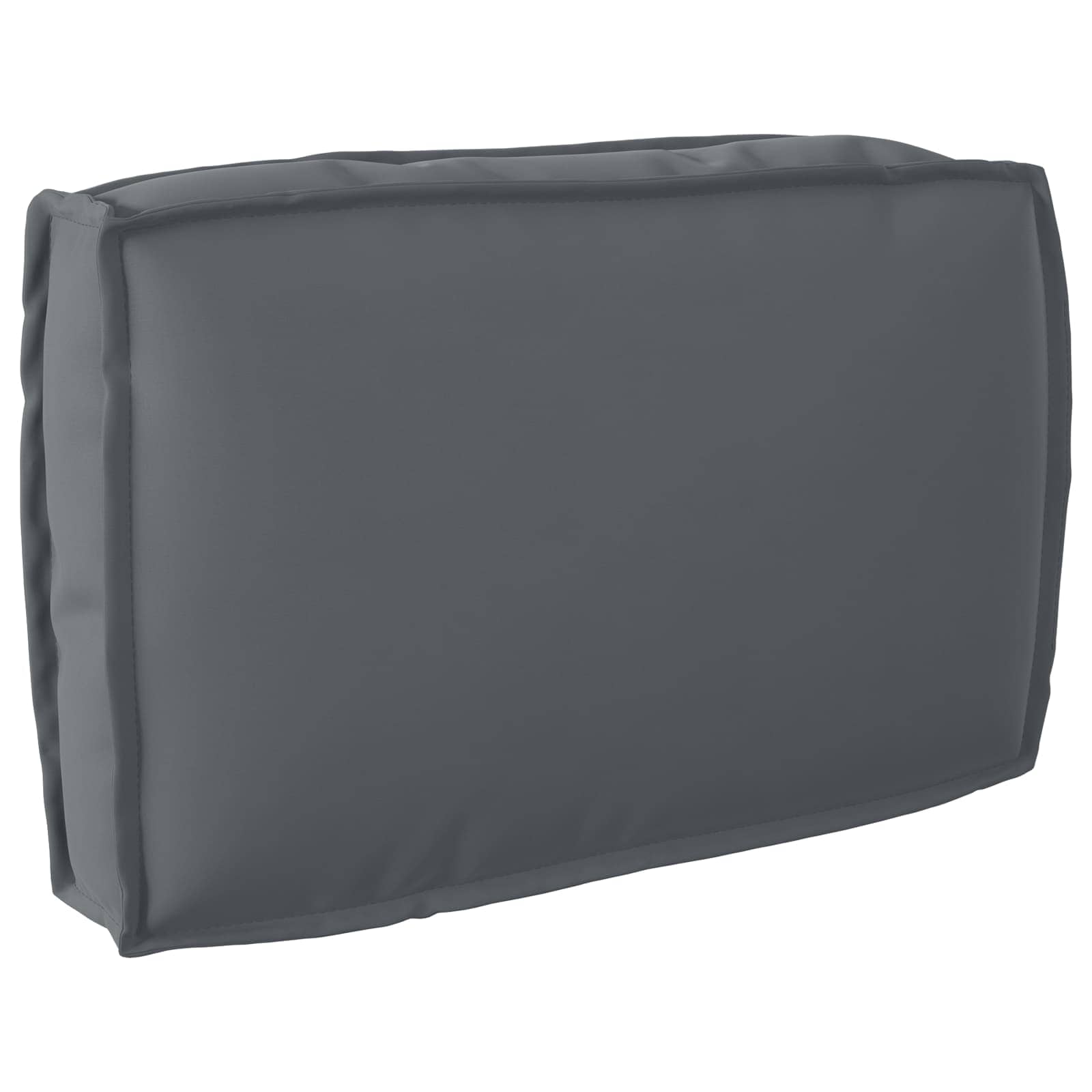 Μαξιλάρι Ανθρακί 60 x 40 x 12 cm Ύφασμα Όξφορντ