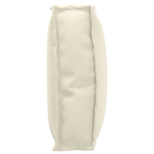 Μαξιλάρι Κρεμ 60 x 40 x 12 cm Ύφασμα Όξφορντ - Pakobazaar