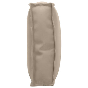 Μαξιλάρι Ύφασμα Όξφορντ Taupe 60 x 40 x 12 cm